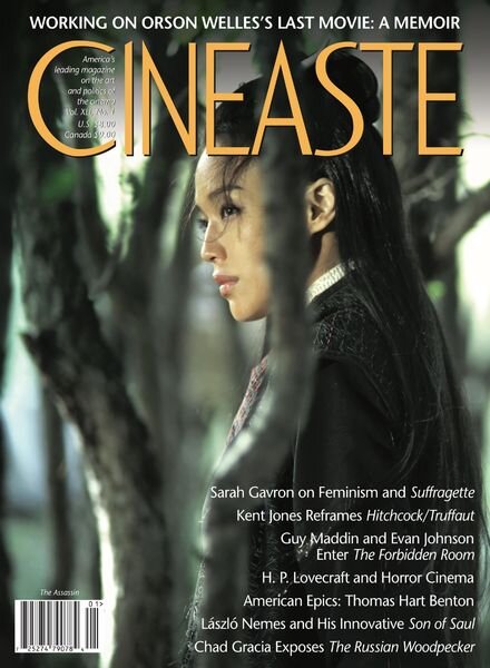Cineaste – Winter 2015 Cover