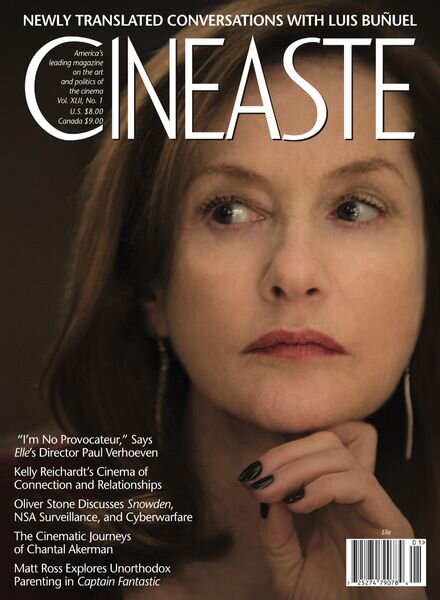 Cineaste – Winter 2016 Cover