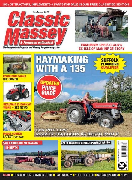 Classic Massey – July-August 2020 Cover