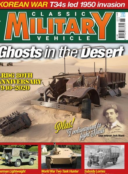 Classic Military Vehicle – June 2020 Cover
