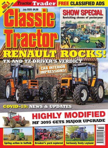 Classic Tractor – July 2020 Cover