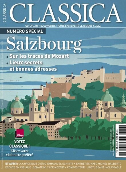 Classica – juillet 2020 Cover