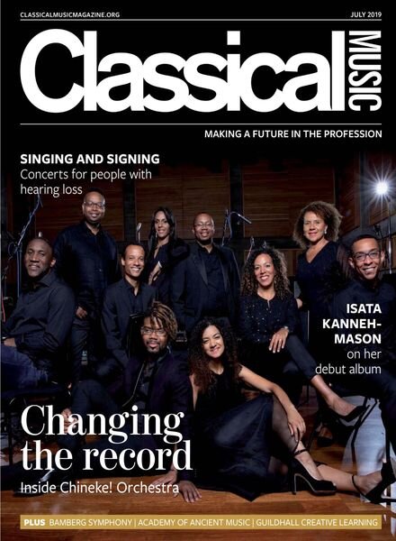 Classical Music – July 2019 Cover