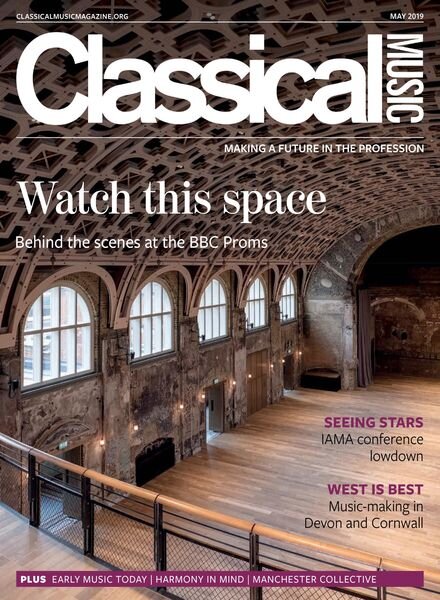 Classical Music – May 2019 Cover