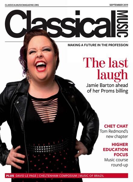 Classical Music – September 2019 Cover