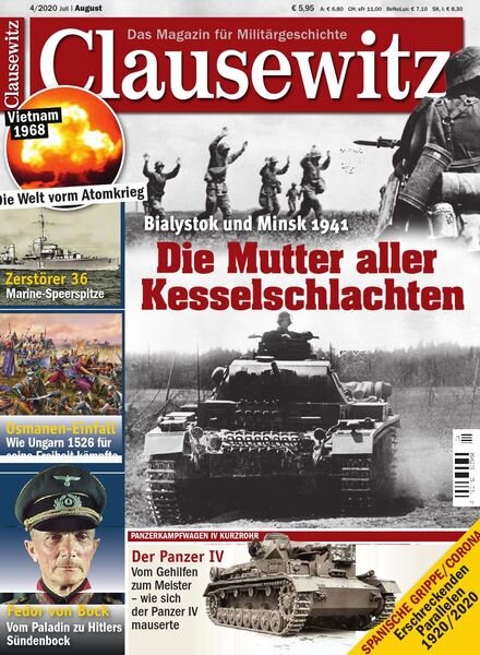 Clausewitz – Juli-August 2020 Cover