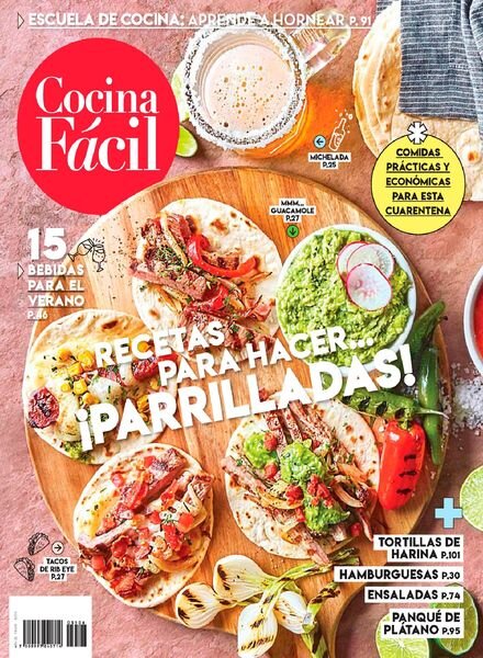 Cocina Facil – junio 2020 Cover