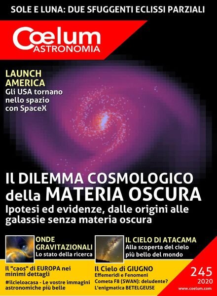 Coelum Astronomia – Numero 245 2020 Cover
