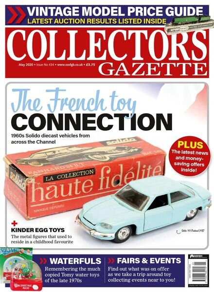 Collectors Gazette – Issue 434 – May 2020 Cover