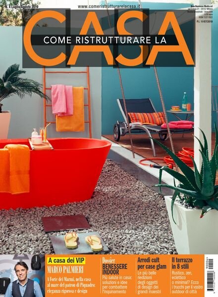 Come Ristrutturare la Casa – Luglio-Agosto 2019 Cover