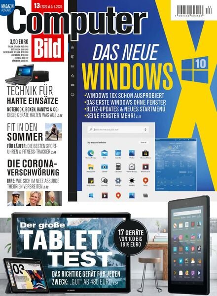 Computer Bild Germany – 5 Juni 2020 Cover
