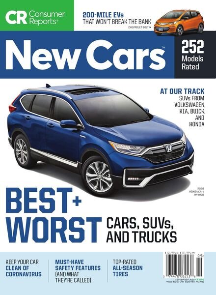 Consumer Reports Cars & Technology Guides – 23 June 2020 Cover