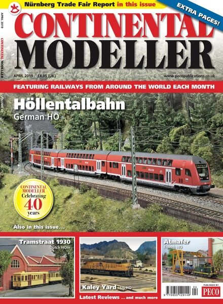 Continental Modeller – April 2019 Cover