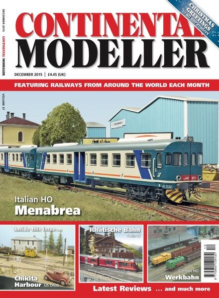 Continental Modeller – December 2015 Cover