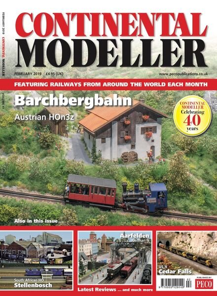 Continental Modeller – February 2019 Cover
