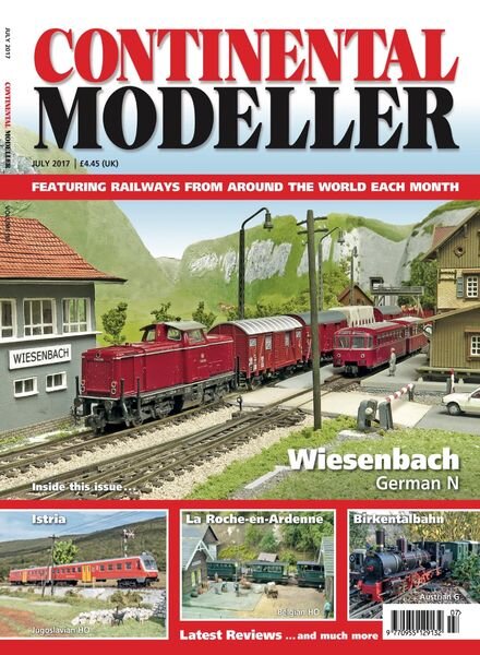 Continental Modeller – July 2017 Cover