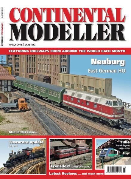 Continental Modeller – March 2018 Cover