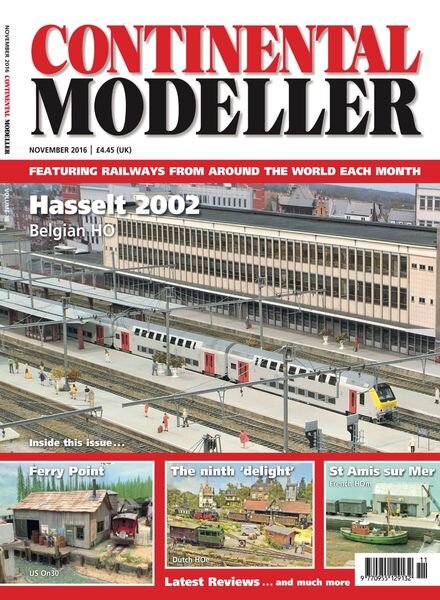 Continental Modeller – November 2016 Cover
