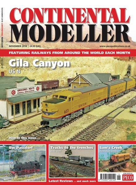 Continental Modeller – November 2018 Cover
