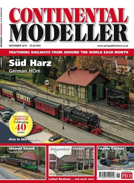 Continental Modeller – November 2019 Cover