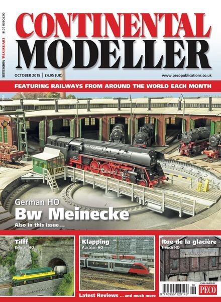 Continental Modeller – October 2018 Cover