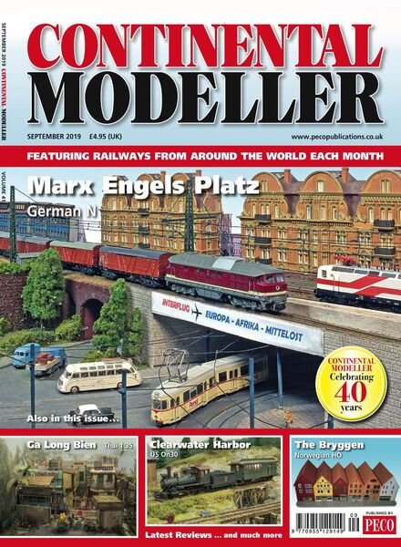 Continental Modeller – September 2019 Cover