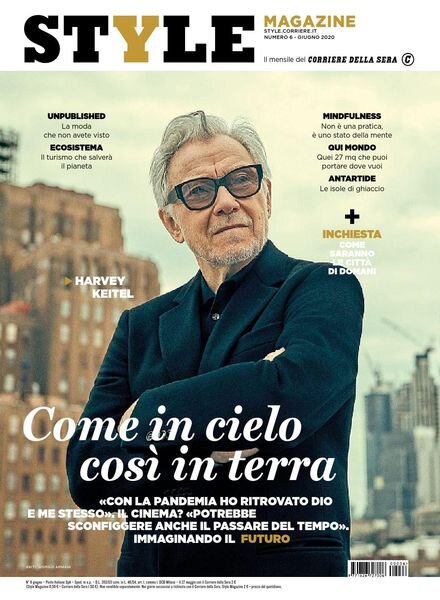 Corriere della Sera Style – giugno 2020 Cover