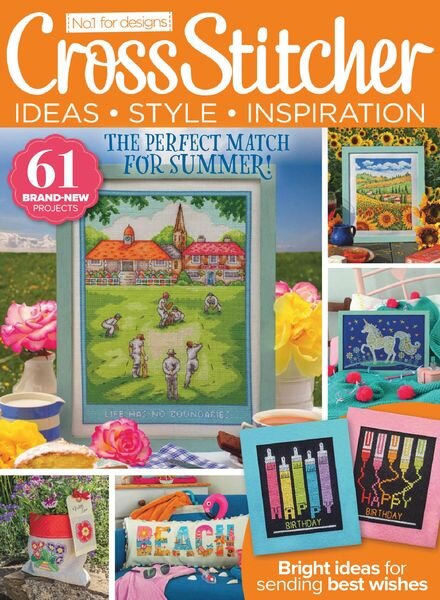 CrossStitcher – July 2020 Cover