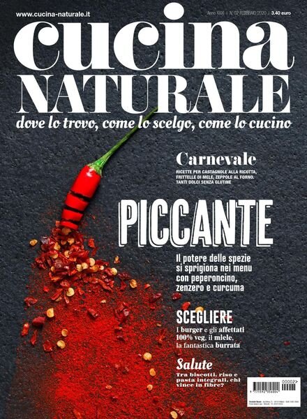 Cucina Naturale – Febbraio 2020 Cover