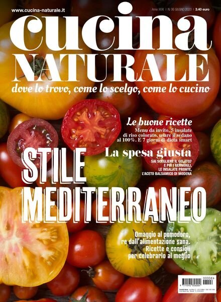 Cucina Naturale – Giugno 2020 Cover
