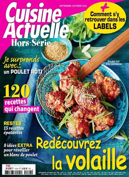 Cuisine Actuelle – Hors-Serie – Septembre-Octobre 2019 Cover