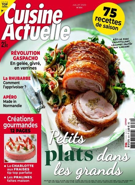 Cuisine Actuelle – Juillet 2020 Cover