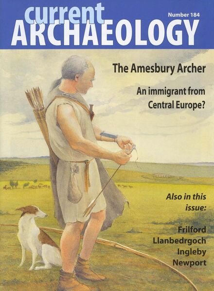 Current Archaeology – Issue 184 Cover
