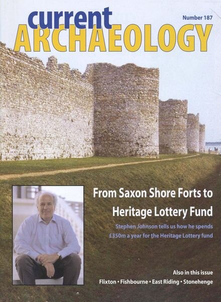 Current Archaeology – Issue 187 Cover