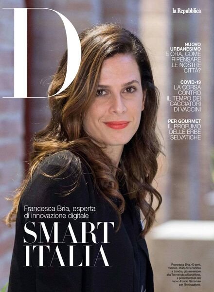 D la Repubblica – 16 Maggio 2020 Cover