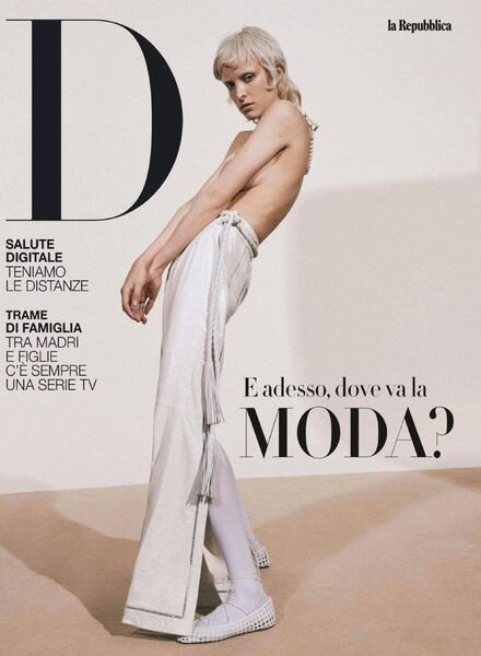 D la Repubblica – 9 Maggio 2020 Cover