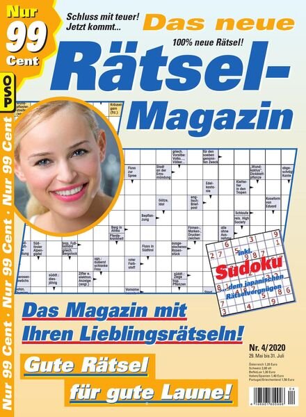 Das neue Ratsel-Magazin – Nr.4 2020 Cover