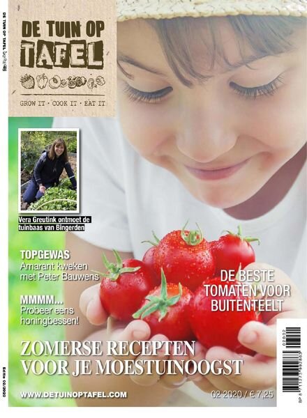 De Tuin op Tafel – Mei-Juni 2020 Cover