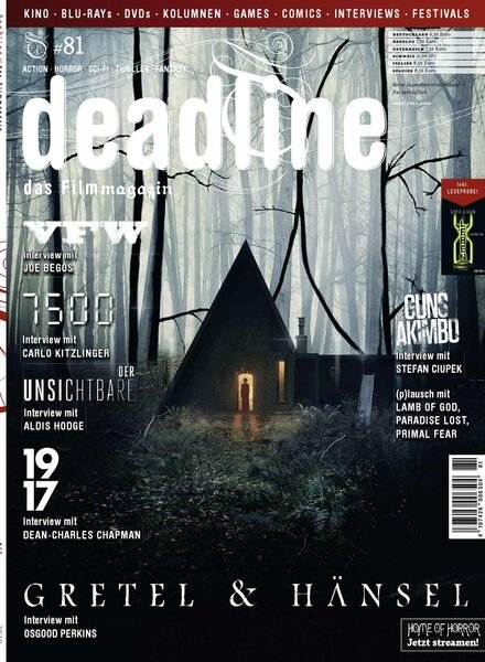 Deadline – Juni-Juli 2020 Cover