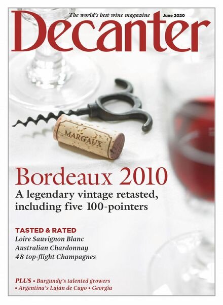 Decanter UK – June 2020 Cover