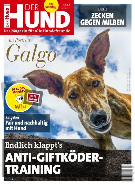 Der Hund – Juli 2020 Cover
