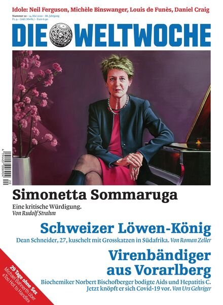 Die Weltwoche – 14 Mai 2020 Cover