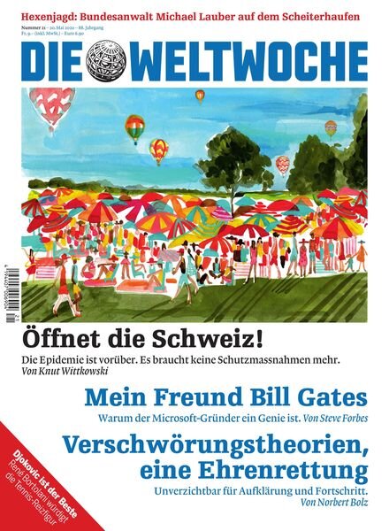 Die Weltwoche – 20 Mai 2020 Cover
