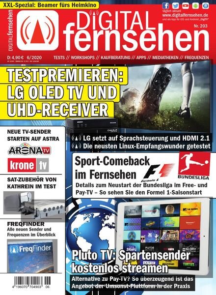 Digital Fernsehen – Juni 2020 Cover
