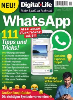 Digital Life – 111 Tipps zu WhatsApp – Februar-Marz-April 2018