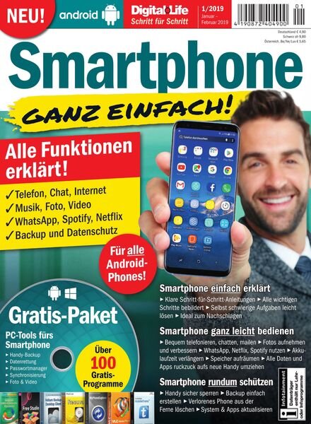 Digital Life – Smartphone – Januar-Februar 2019 Cover