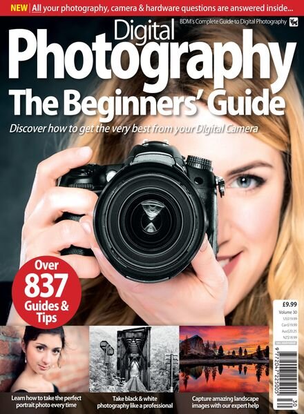 Digital Photography A Guide for Beginners – June 2020 Cover