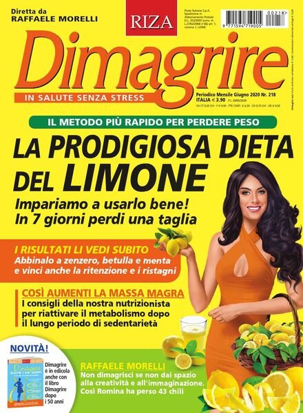 Dimagrire – Giugno 2020 Cover