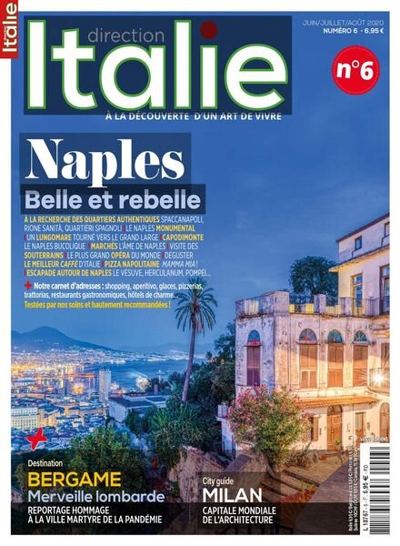 Direction Italie – juin 2020 Cover