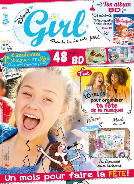 Disney Girl – juillet 2020 Cover